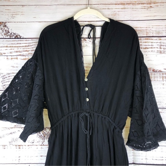 Free People Angela Jumpsuit in Black, Size S - Picture 4 of 11